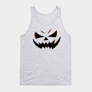 Pumpkin face Halloween Tank Top